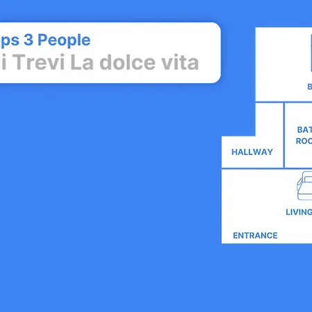 Apartament Trevi Fountain La Dolce Rzym